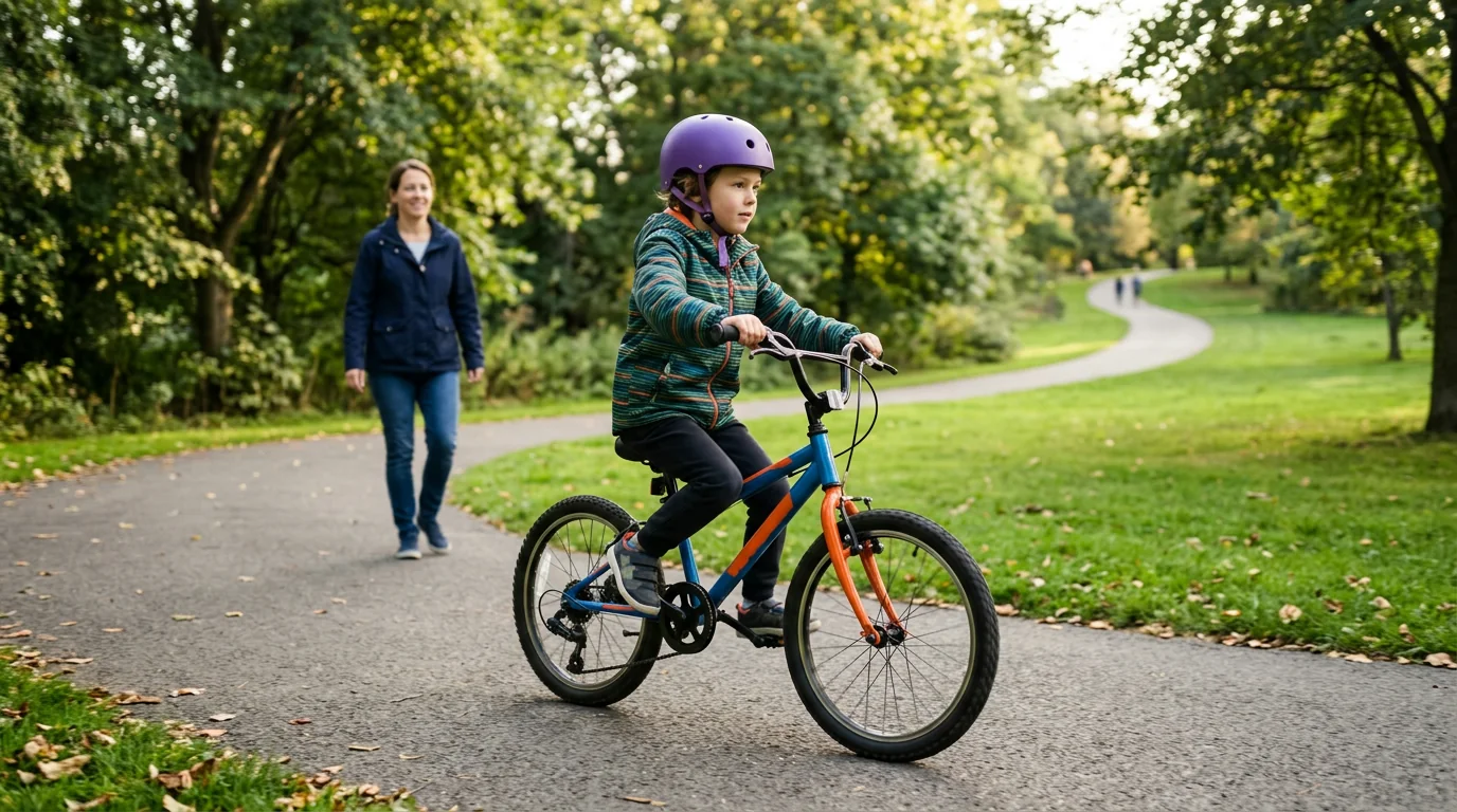 20-Inch Kids’ Bike: Steel Frame + V-Brakes for Daily Rides