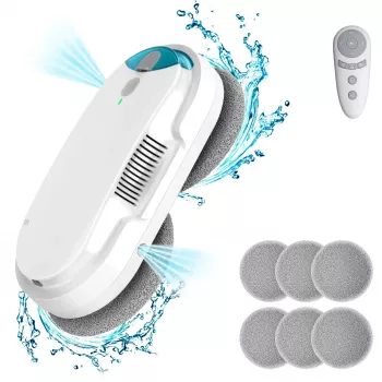 Smarter Streak-Free Windows: Robot Cleaner + Remote